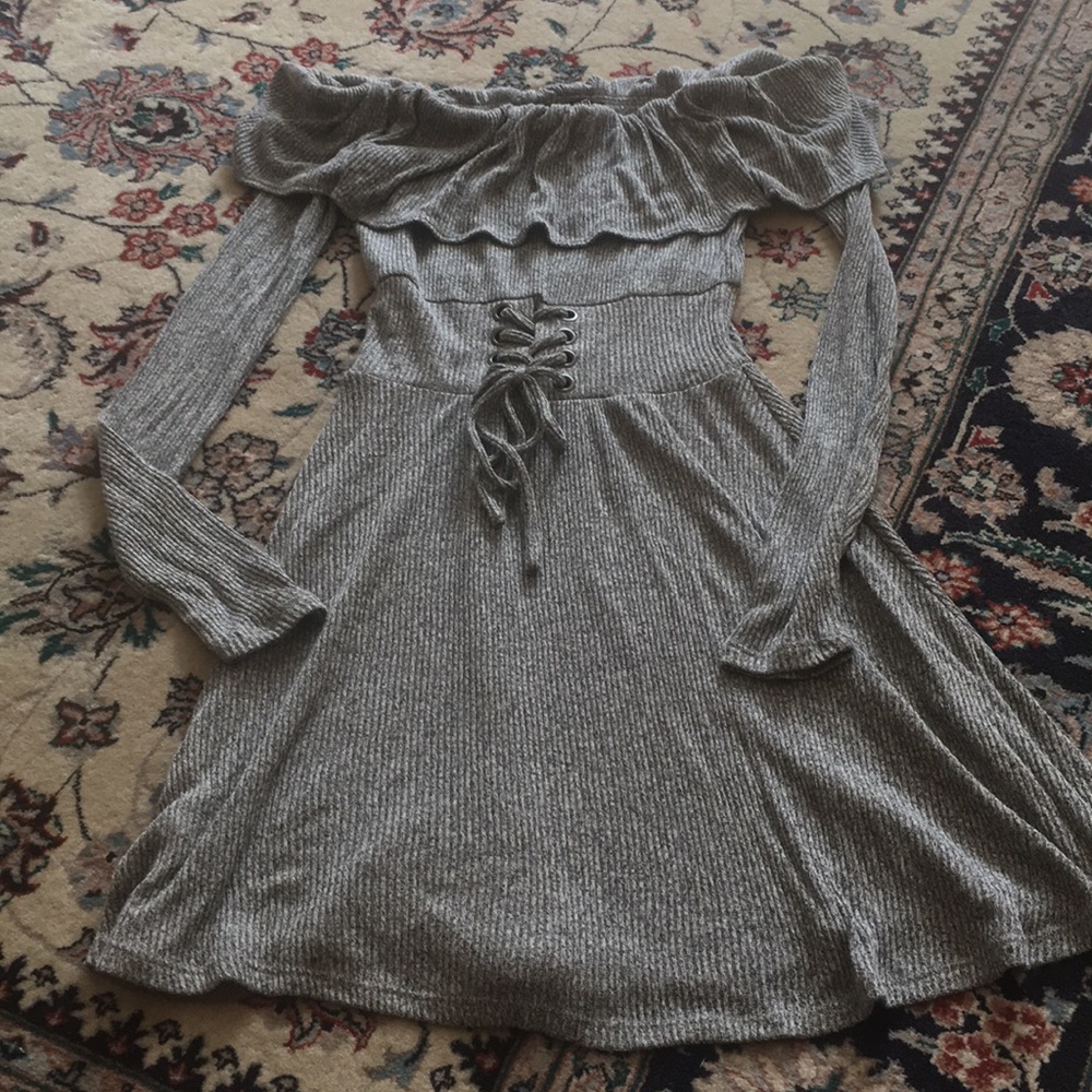 Express off shoulder dress